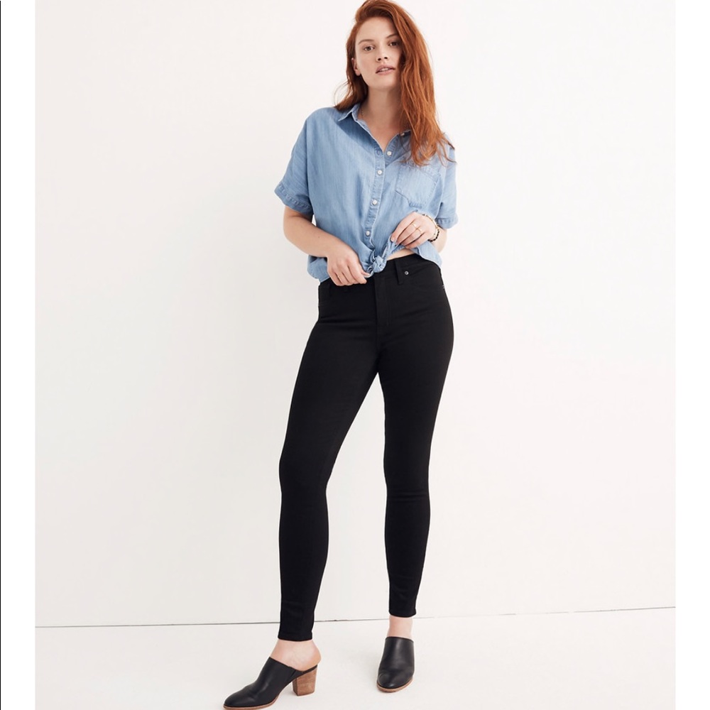 Madewell Tall 9" High-Rise Skinny Jeans‎ in ISKO